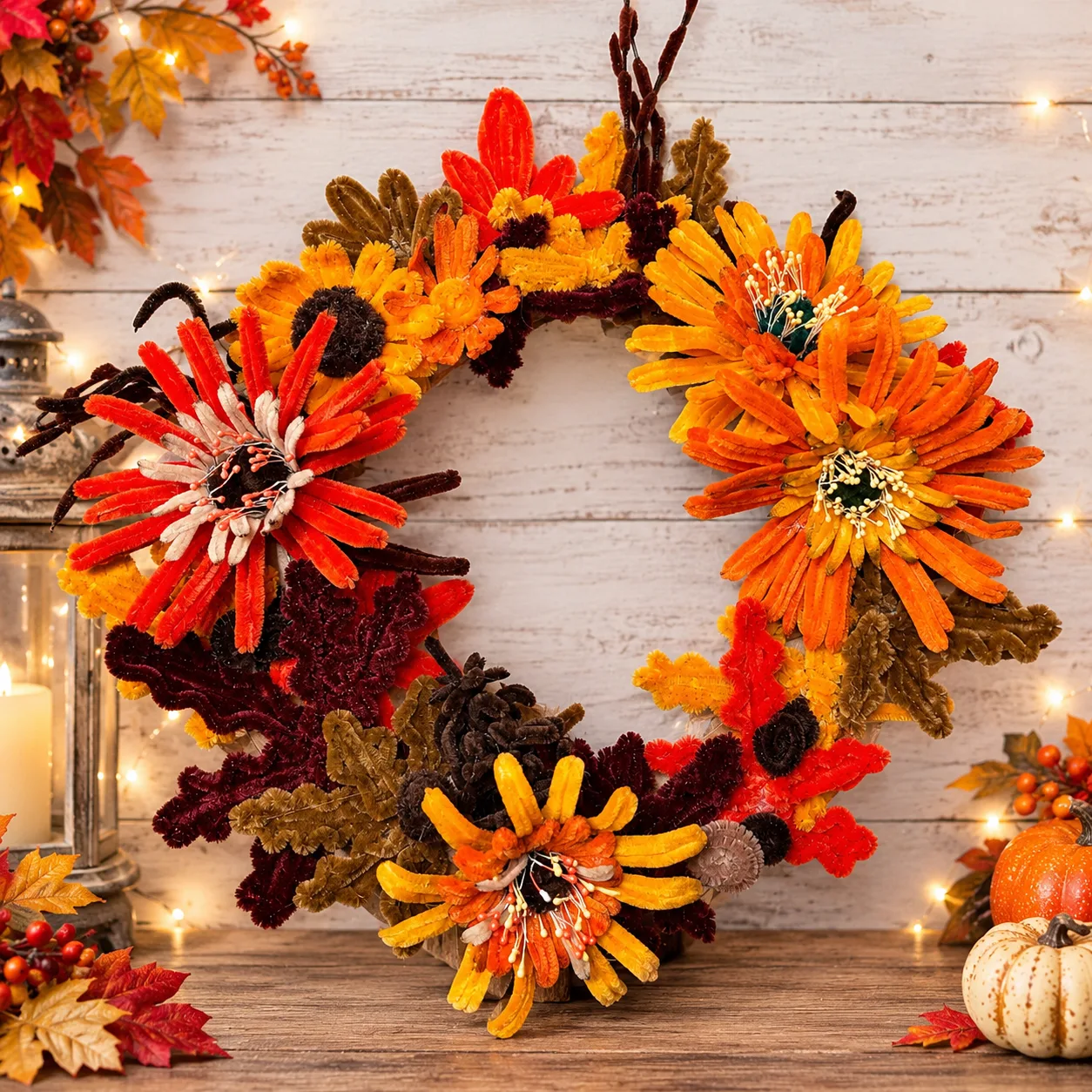 Autumn inspired wreath